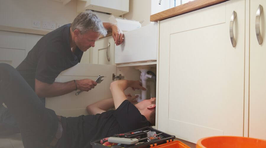 Professional burst pipe repair services in Baskin, LA